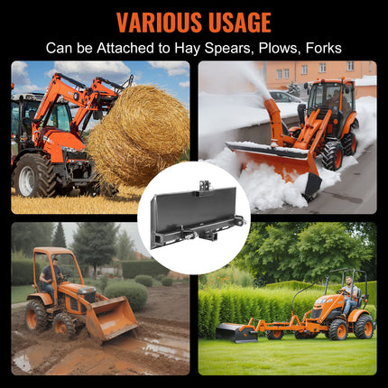 Universali 3 taškų jungties plokštė VEVOR XSJ-24-N012, 3175 kg keliamoji galia