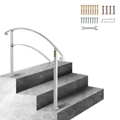 Lauko laiptų turėklas VEVOR LTFSBS-3FT, 3 pakopoms