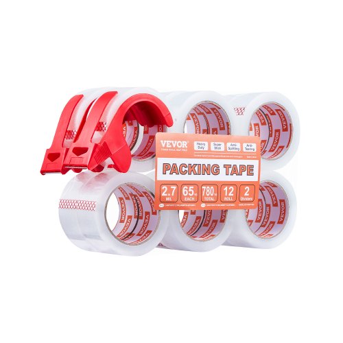 Pakavimo juosta VEVOR ID274865P12D2, 12 ritinių rinkinys