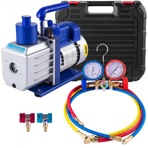 Vakuuminio siurblio rinkinys VEVOR HVAC, 283 l/min