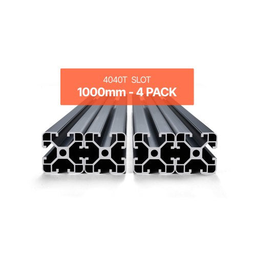 Aliuminio profilis VEVOR 4040-100-4, 1000 mm, 4 vnt.
