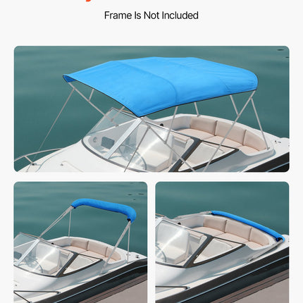 Bimini tentas valtims VEVOR 4BMN9196TENT, 244 x 231-244 cm