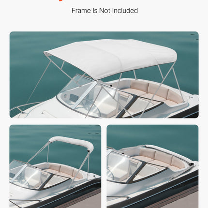 Valties stogelis (Bimini) VEVOR 4BMN9196TENT, 244 x 231-244 cm