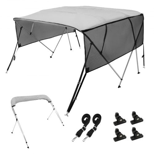 Bimini tentas valtims VEVOR 4 Bow, 231–244 cm pločio