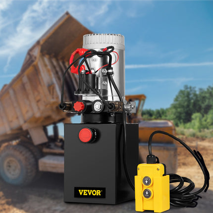 Hidraulinis siurblys VEVOR Double Acting, 4L 12V DC