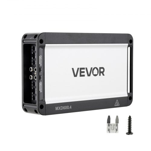 Automobilinis garso stiprintuvas VEVOR MXD600.4, 4 kanalų