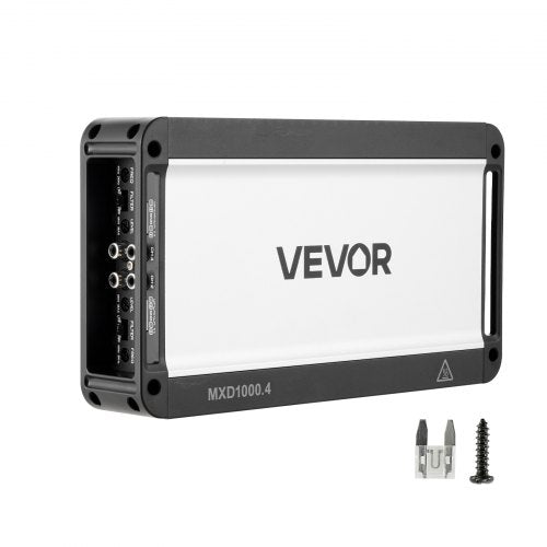 Automobilinis garso stiprintuvas VEVOR MXD1000.4, 4 kanalų, 4000W