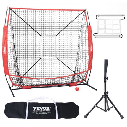 Beisbolo ir softbolo treniruočių tinklas VEVOR YC-SS-BN001, 152x152 cm