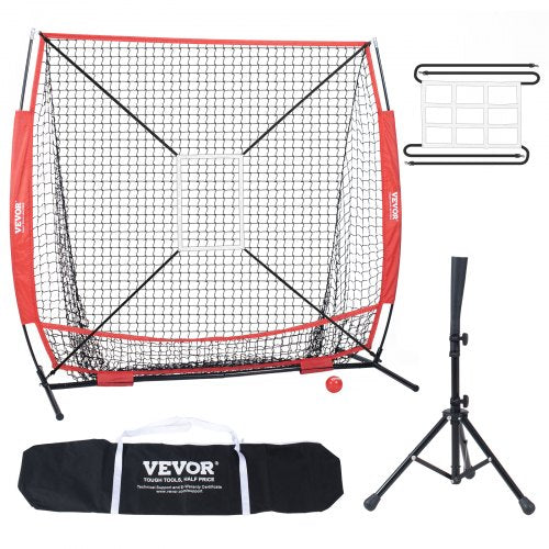 Beisbolo ir softbolo treniruočių tinklas VEVOR YC-SS-BN001, 152x152 cm