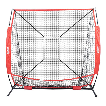 Beisbolo ir softbolo treniruočių tinklas VEVOR YC-SS-BN001, 152x152 cm