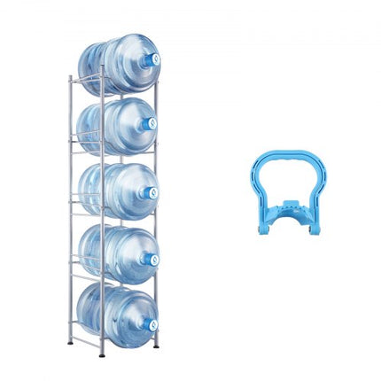 Vandens butelių stovas VEVOR 5 Water Bottle Rack-S, 5 aukštų