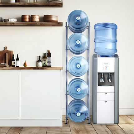 Vandens butelių stovas VEVOR 5 Water Bottle Rack-S, 5 aukštų