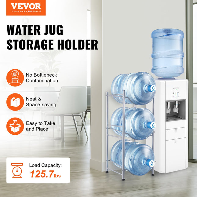 Vandens butelių laikiklis VEVOR 3 Water Bottle Rack-S, 3 aukštų