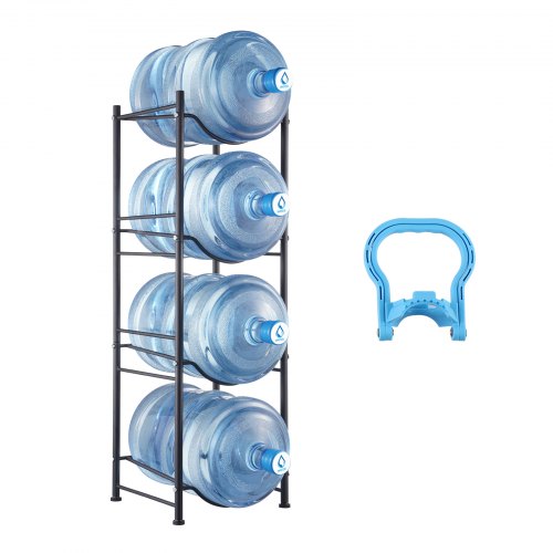 Vandens butelių stovas VEVOR 4 Water Bottle Rack-B, 4 aukštų