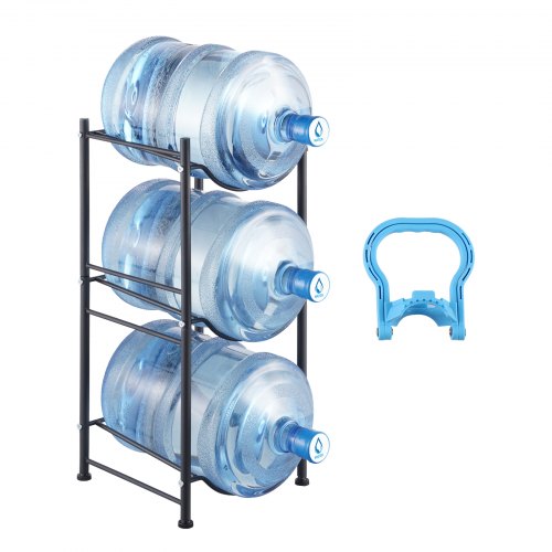 Vandens butelių stovas VEVOR 3 Water Bottle Rack-B, 3 aukštų