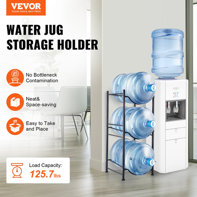 Vandens butelių stovas VEVOR 3 Water Bottle Rack-B, 3 aukštų