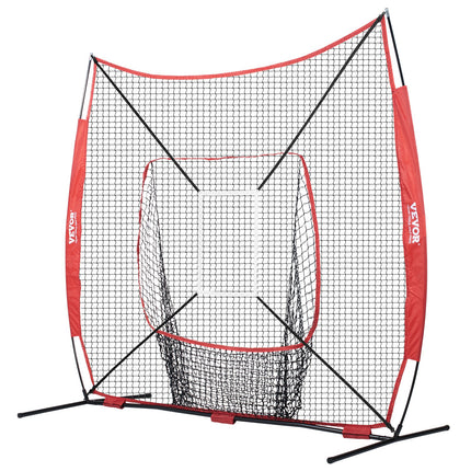 Beisbolo ir softbolo treniruočių tinklas VEVOR YC-SS-BN005, 213x213 cm