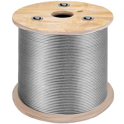 Plieninis trosas VEVOR T304, 150 m