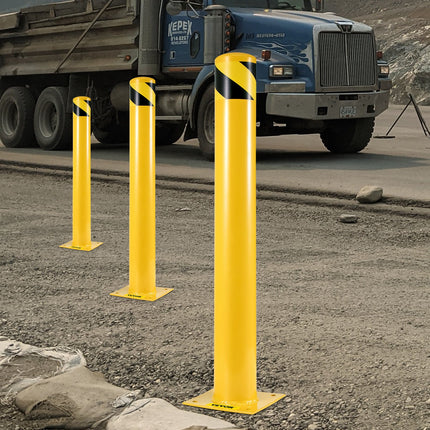 Apsauginis stulpelis VEVOR Safety Bollard 42x5.5, 107 cm aukščio