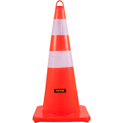Kelių eismo kūgiai VEVOR 28", 12 vnt. rinkinys