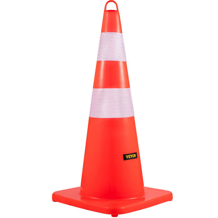 Kelių eismo kūgiai VEVOR 28 colių, 71 cm aukščio