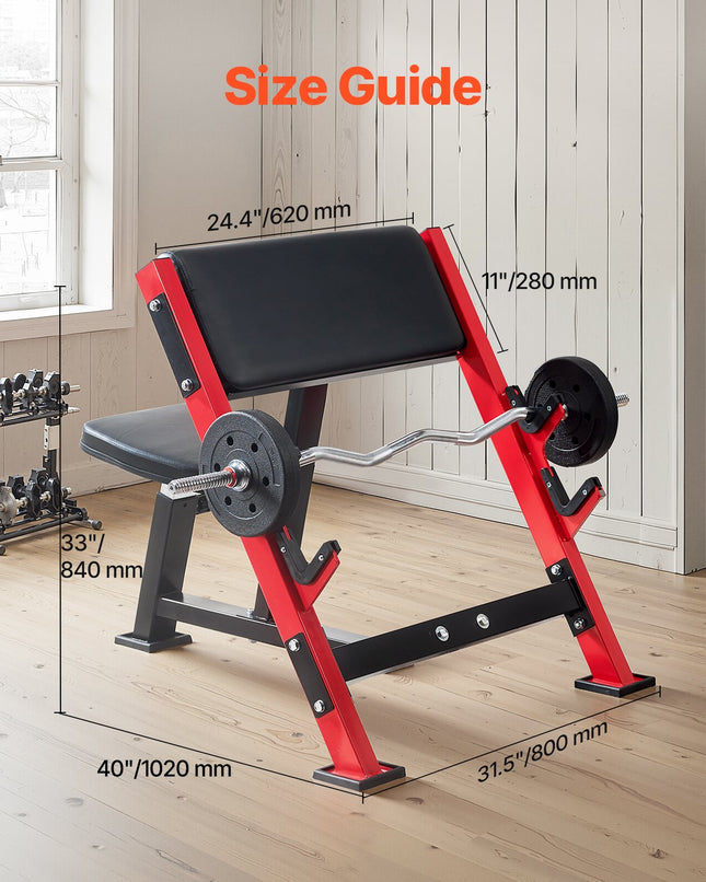 Bicepso treniruoklis VEVOR ms0001, 300 kg apkrova