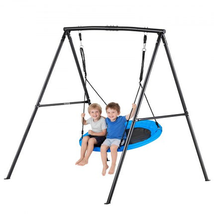 Sūpynių komplektas VEVOR JX-OGSW-001-2, 100 cm lėkštės formos sėdynė