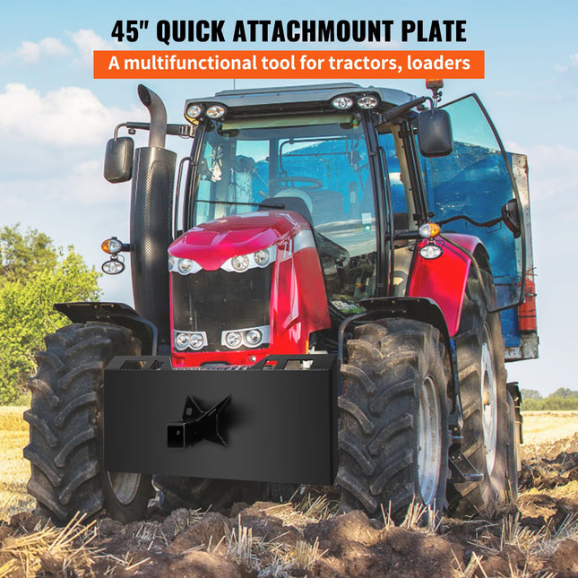 Greito jungimo tvirtinimo plokštė VEVOR Thick Mount Plate, 1/4" storio