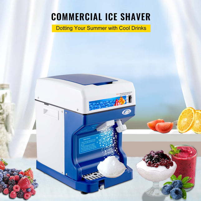 Ledo smulkintuvas VEVOR Commercial Ice Shaver, 120 kg/val.