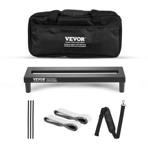 Gitaros efektų pedalų lenta VEVOR BD-1, 380 x 145 mm