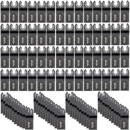 Osciliuojančio įrankio pjūklelių rinkinys VEVOR 1004K, 100 vnt.