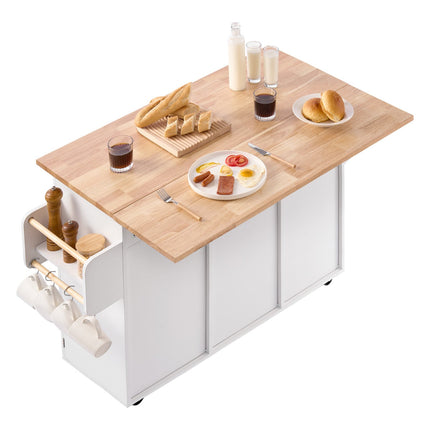 Virtuvės sala VEVOR SR247330, 132 cm pločio