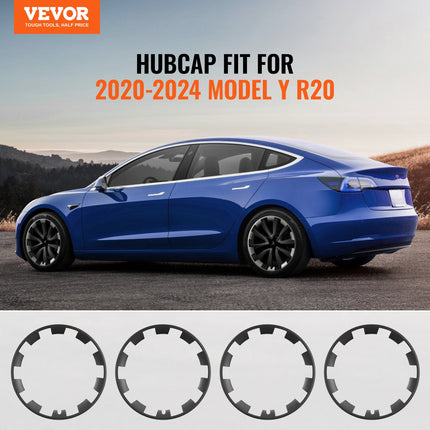 Ratlankių gaubtai VEVOR Tesla Model Y, 20 colių