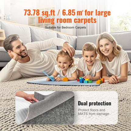 Kilimo paklotas VEVOR FRTRPSKU2, 244 x 306 cm, 6 mm storio