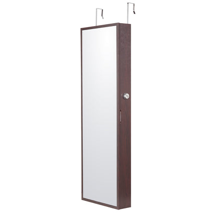 Papuošalų spintelė su veidrodžiu VEVOR PY-2311SS, 108 cm aukščio