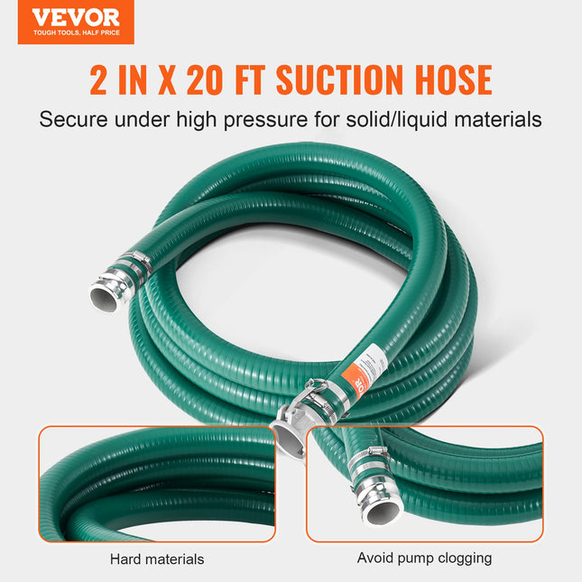 Siurbimo žarna VEVOR TSH051020-CE, 51 mm x 6,1 m
