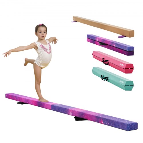 Gimnastikos buomas VEVOR MD-105, 2,4 m ilgio