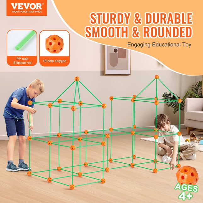 Fortų statybos rinkinys VEVOR YAOSHUN140PCS, 140 dalių