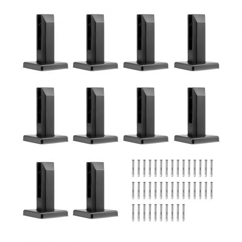 Stiklo laikikliai VEVOR SZBLJ01, 10 vnt., 8–12 mm stiklui