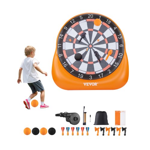 Pripučiamas futbolo smiginis VEVOR FDSFBB-003A-2, 2 m aukščio