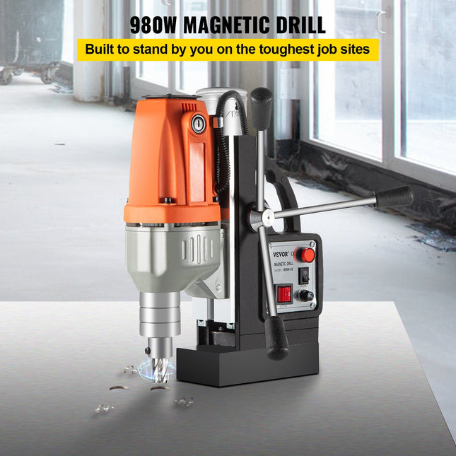 Magnetinės gręžimo staklės VEVOR BRM-35, 980 W