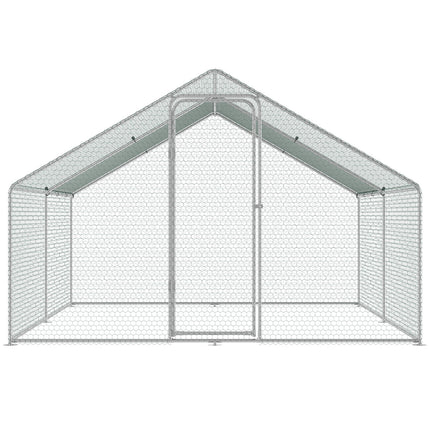 Metalinis vištidės aptvaras VEVOR RA342, 3 x 3,93 x 1,99 m