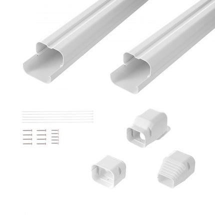 Oro kondicionieriaus vamzdžių apdailos kanalas VEVOR 1100061667, 2270 mm ilgis