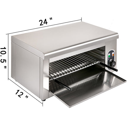 Salamander tipo grilis VEVOR, 2000W