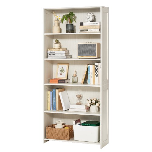 Pastatoma lentyna knygoms VEVOR GS5-K, 5 aukštų, 173,5 cm aukščio
