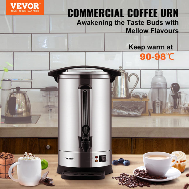 Elektrinis perkolatorius VEVOR HLB100S-A2K, 9,75 l