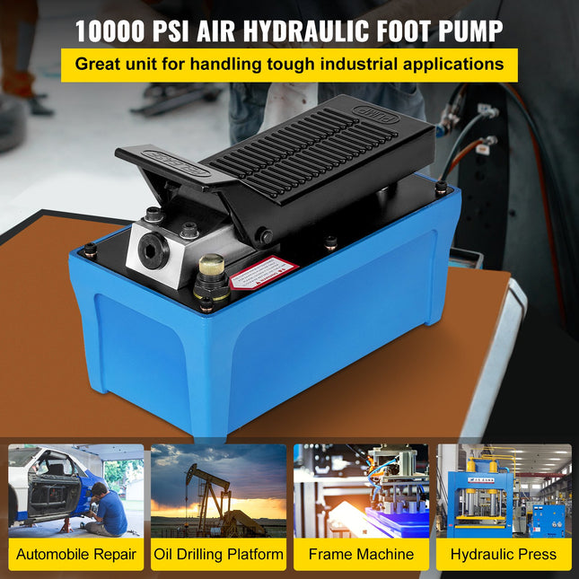 Pneumatinė hidraulinė pompa VEVOR, 10 000 PSI