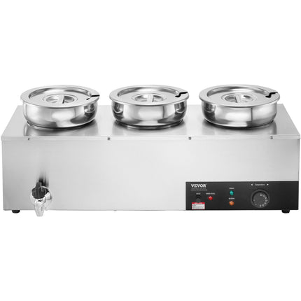Elektrinis sriubos šildytuvas VEVOR SC-TT3-7L, 1200 W