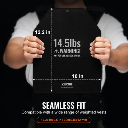 Svorio liemenės plokštės VEVOR JSPB-14.5LB, 13,16 kg komplektas