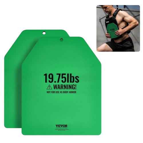 Svorio liemenės plokštės VEVOR JSPB-19.75LB, 2 x 8,96 kg